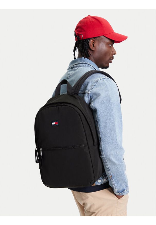 Tommy Jeans Plecak Tjm Urban Backpack AM0AM13404 Czarny. Kolor: czarny. Materiał: materiał