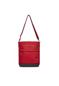 TOMMY HILFIGER - Tommy Hilfiger Torebka Th Essential Shoulder Bag AU0AU01950 Czerwony. Kolor: czerwony