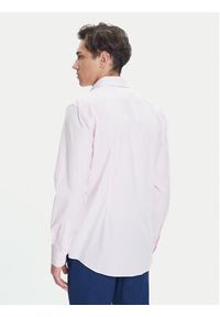 BOSS Koszula H-Hank 50469345 Różowy Slim Fit. Kolor: różowy. Materiał: bawełna #3