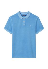 Marc O'Polo Polo M22226653000 Błękitny Regular Fit. Typ kołnierza: polo. Kolor: niebieski