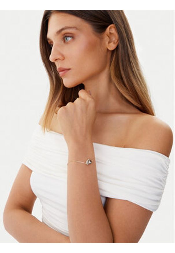 Guess Bransoletka JUBB05 550JW Złoty. Materiał: metalowe. Kolor: złoty