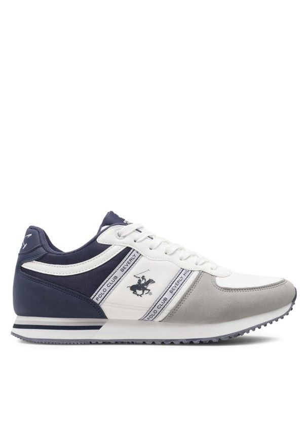Beverly Hills Polo Club Sneakersy BOWIE-01 Biały. Kolor: biały. Materiał: materiał