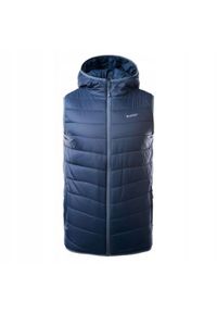 Hi-tec - Kamizelka bezrękawnik męski Hi-Tec Sinlus - granatowa, Rozmiar XXL. Kolor: niebieski. Długość rękawa: bez rękawów. Sezon: jesień, wiosna #1