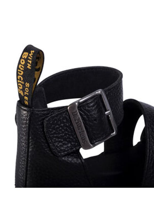 Dr. Martens Sandały Clarissa II Quad 24476001 Czarny. Kolor: czarny. Materiał: skóra