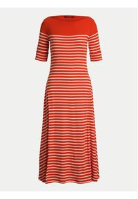 Lauren Ralph Lauren - LAUREN RALPH LAUREN Sukienka codzienna 250957728001 Pomarańczowy Regular Fit. Okazja: na co dzień. Kolor: pomarańczowy. Materiał: bawełna. Typ sukienki: proste. Styl: casual #2