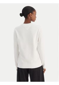 Tommy Jeans Bluza Essential DW0DW21922 Écru Regular Fit. Materiał: bawełna #3