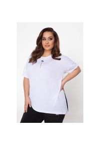 ROUGH RADICAL - Koszulka fitness damska Rough Radical Kip Plus size. Kolekcja: plus size. Kolor: biały. Sport: fitness