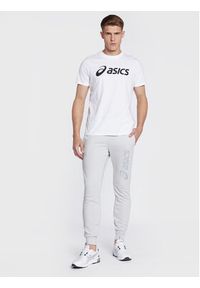 Asics T-Shirt Big Logo 2031A978 Biały Regular Fit. Kolor: biały. Materiał: bawełna #4