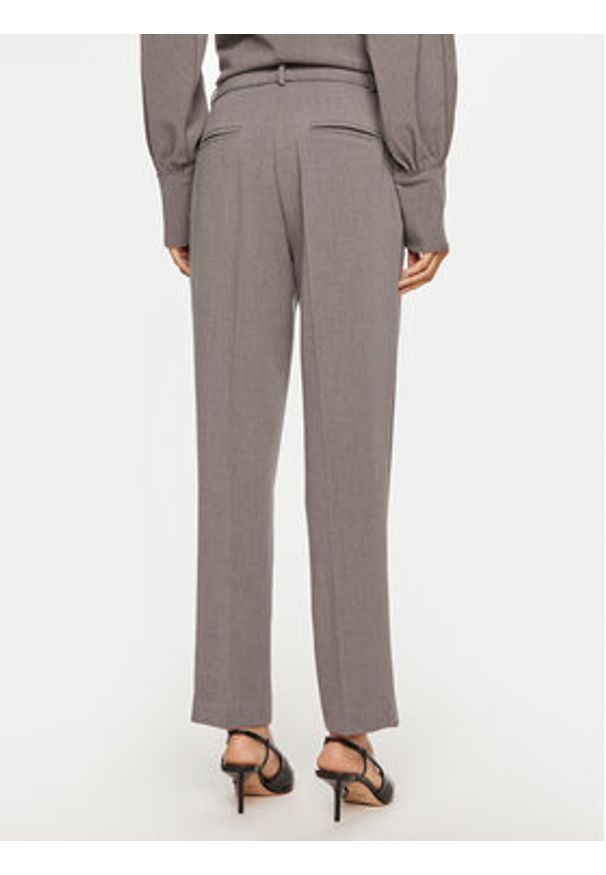 ACCESS FASHION Chinosy 44-5077-504 Szary Regular Fit. Kolor: szary. Materiał: syntetyk