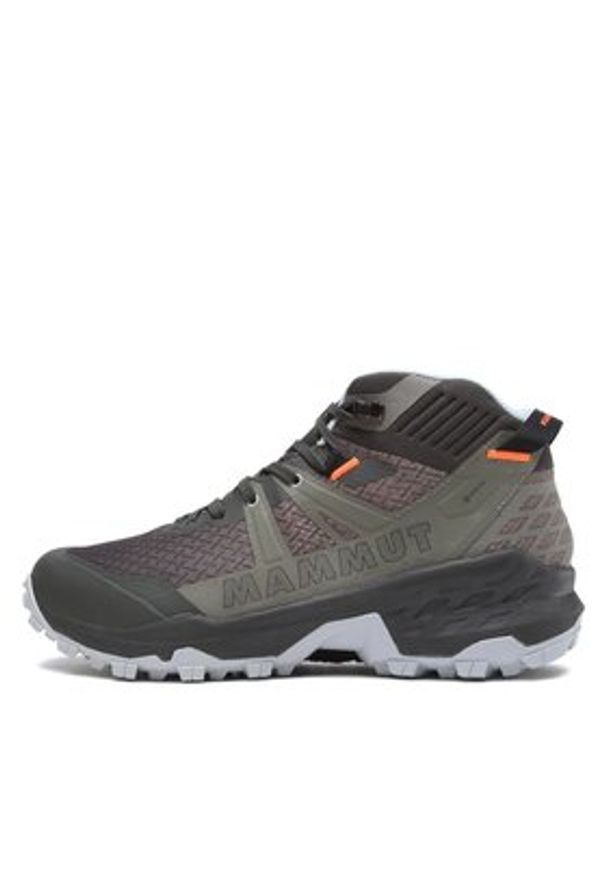 Mammut Trekkingi Sertig II Mid Gtx GORE-TEX 3030-04830-00693-1075 Zielony. Kolor: zielony. Materiał: materiał. Technologia: Gore-Tex. Sport: turystyka piesza