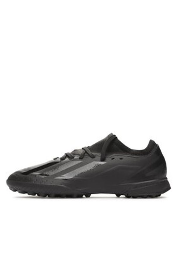 Adidas - adidas Buty do piłki nożnej X Crazyfast.3 Turf Boots IE1570 Czarny. Kolor: czarny. Materiał: materiał