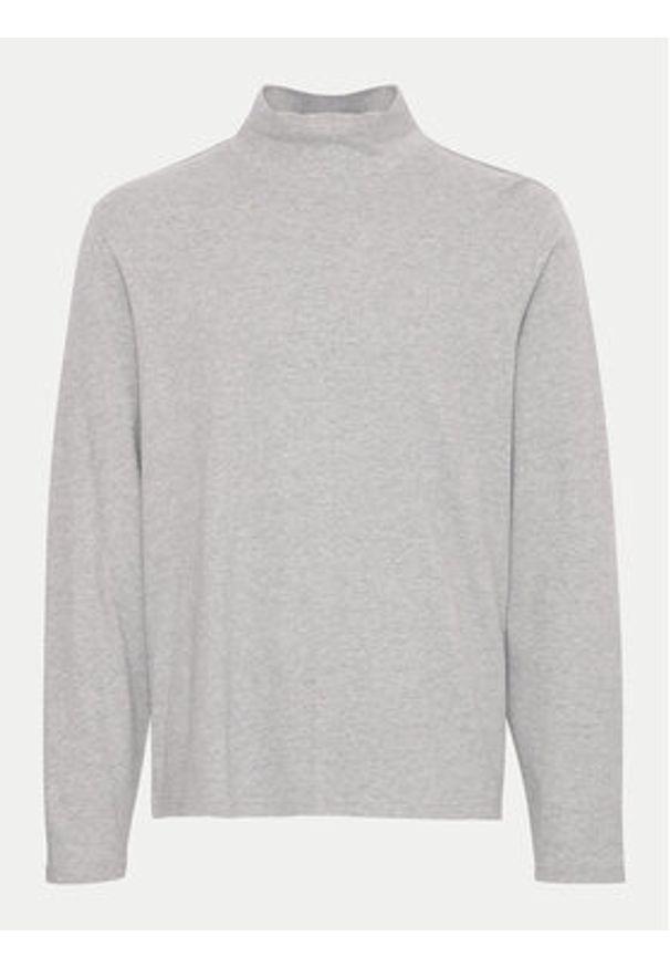 Blend Golf 20717343 Szary Regular Fit. Typ kołnierza: golf. Kolor: szary. Materiał: bawełna