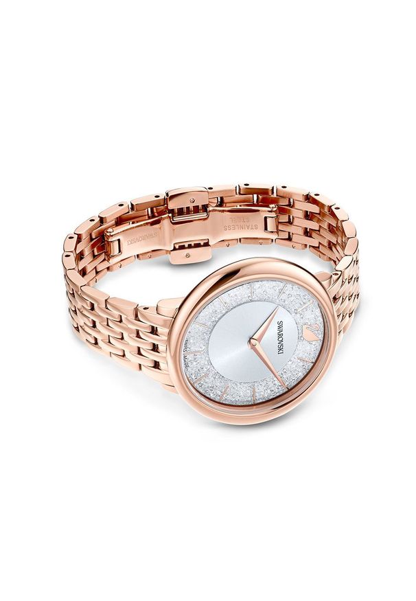 Swarovski - Zegarek 5544590. Kolor: złoty. Materiał: materiał