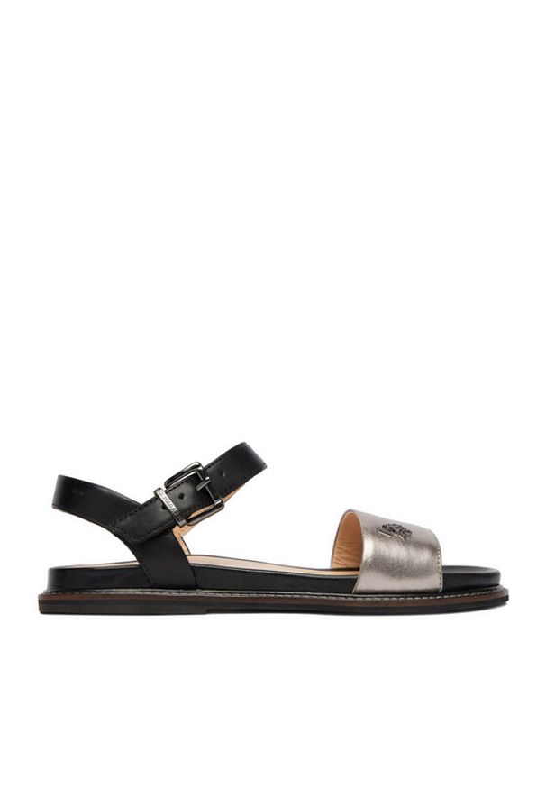 U.S. Polo Assn. Sandały EO-ADELI001W/6L1 Srebrny. Kolor: srebrny. Materiał: skóra