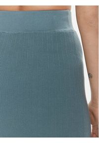 Calvin Klein Jeans Spódnica ołówkowa Variegated J20J223247 Niebieski Slim Fit. Kolor: niebieski. Materiał: bawełna #4