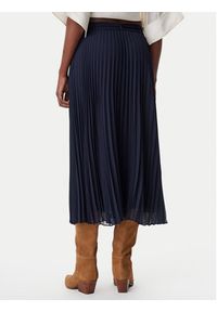 BOSS Spódnica plisowana Vocelina 50531644 Granatowy Regular Fit. Kolor: niebieski. Materiał: syntetyk