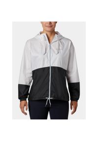 columbia - Kurtka wiatrówka damska Columbia Flash Forward II Windbreaker. Kolor: biały, wielokolorowy, czarny