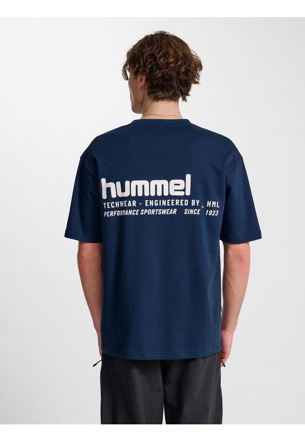 Koszulka Hummel Hiit. Kolor: wielokolorowy, niebieski, zielony. Sport: fitness