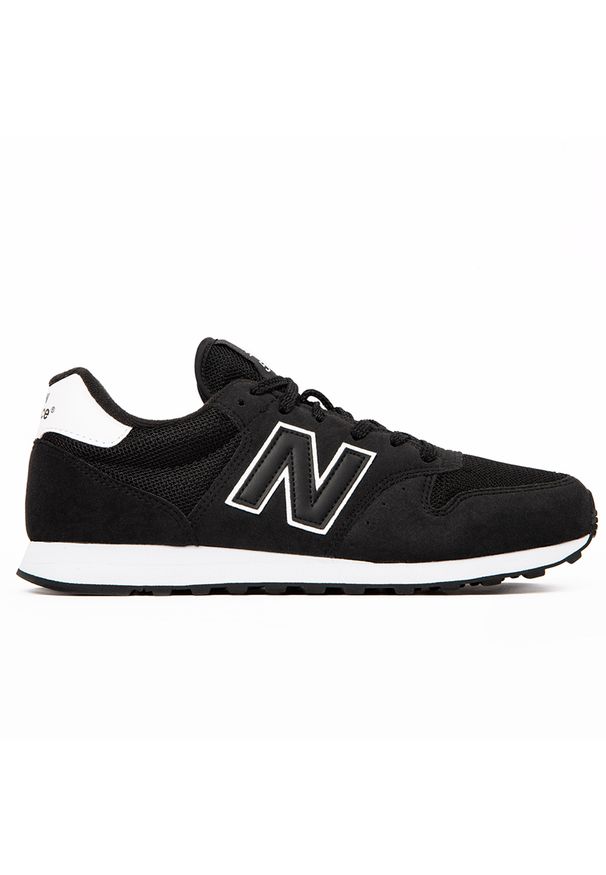 Buty unisex New Balance GM500EB2 – czarne. Okazja: na co dzień. Kolor: czarny. Materiał: guma, tworzywo sztuczne, materiał. Szerokość cholewki: normalna