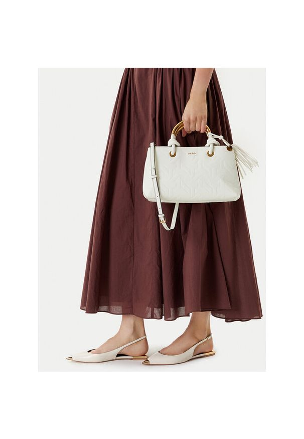 Torebka Aldo. Kolor: kremowy