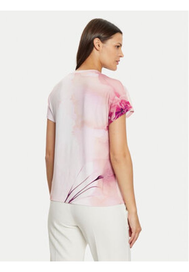 Guess T-Shirt W5RI09 K68D2 Różowy Regular Fit. Kolor: różowy. Materiał: wiskoza