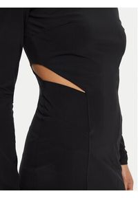 Patrizia Pepe Sukienka koktajlowa 8A1454/JZ26-K103 Czarny Slim Fit. Kolor: czarny. Materiał: syntetyk. Styl: wizytowy #4