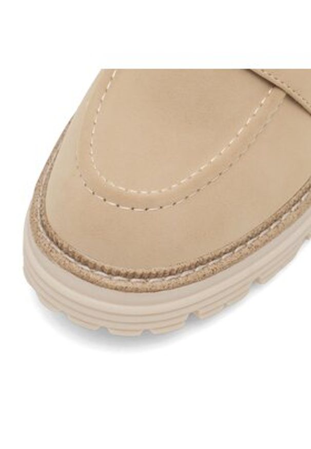 Jenny Fairy Loafersy MOLLIE WS6211-07 Beżowy. Kolor: beżowy. Materiał: materiał