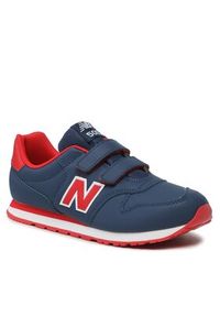 New Balance Sneakersy GV500NR1 Granatowy. Kolor: niebieski #4