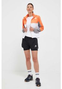 The North Face wiatrówka Mountain Athletics kolor pomarańczowy. Kolor: pomarańczowy. Materiał: materiał #2