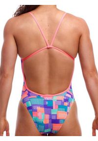 FUNKITA - Strój do pływania Funkita Giga Bit - Single Strength. Kolor: wielokolorowy, fioletowy