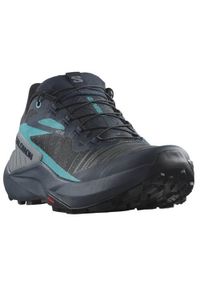 salomon - Buty do biegania męskie Salomon Genesis. Zapięcie: sznurówki. Kolor: czarny. Materiał: materiał. Szerokość cholewki: normalna