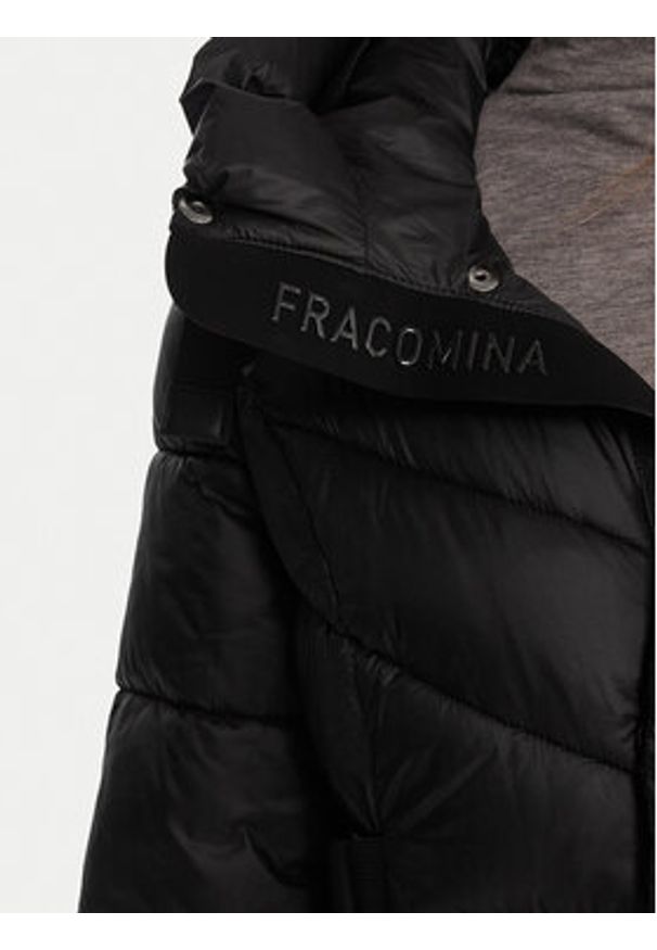 Fracomina Kurtka zimowa FS25WC3001O42301 Czarny Regular Fit. Kolor: czarny. Materiał: syntetyk. Sezon: zima