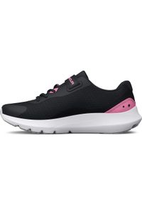 Buty Under Armour GPS Surge 3 A, Dzieci. Kolor: czarny. Materiał: materiał. Sport: bieganie