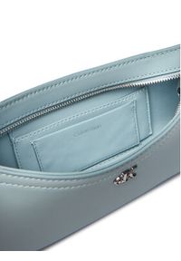 Calvin Klein Torebka Ck Small Shoulder Bag LV04F3170G Czarny. Kolor: czarny. Materiał: skórzane
