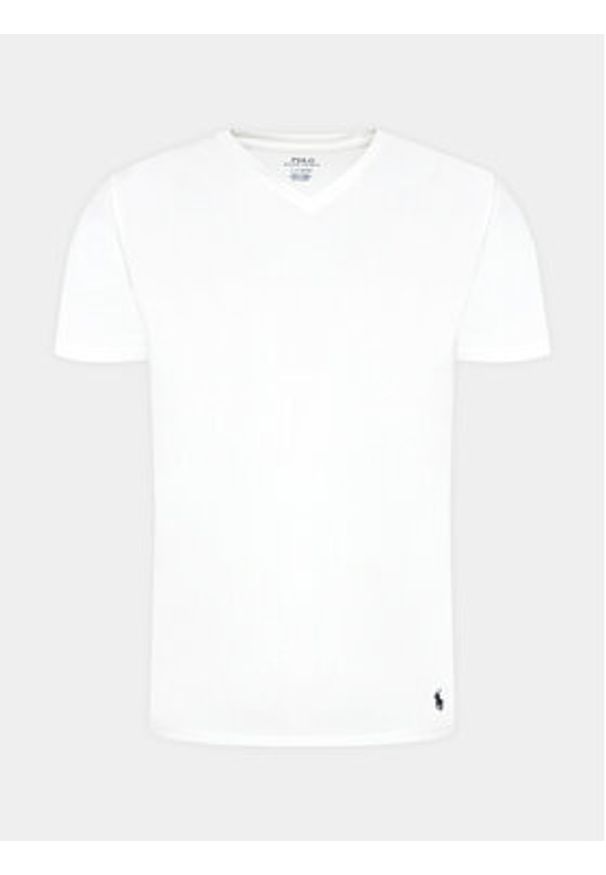 Polo Ralph Lauren Komplet 3 t-shirtów 714936903001 Biały Slim Fit. Typ kołnierza: polo. Kolor: biały. Materiał: bawełna