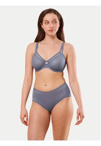 Triumph Biustonosz z fiszbiną Signature Sheer 10215906 Niebieski. Kolor: niebieski. Materiał: syntetyk #4