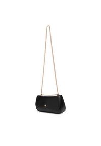 Calvin Klein Torebka Ck Convertible Chain Small Bag LV04F3172G Czarny. Kolor: czarny. Materiał: skórzane #5