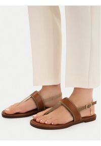 U.S. Polo Assn. Sandały EO-CASSIE001W/6TY1 Brązowy. Kolor: brązowy. Materiał: materiał #1
