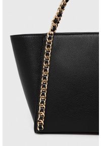 MICHAEL Michael Kors torebka skórzana kolor czarny. Kolor: czarny. Materiał: skórzane #2