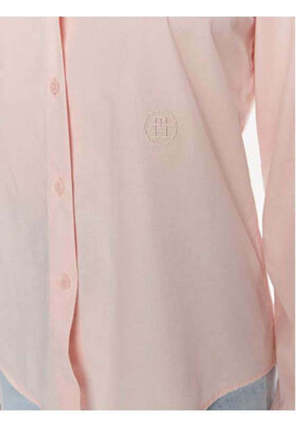 TOMMY HILFIGER - Tommy Hilfiger Koszula WW0WW43344 Różowy Regular Fit. Kolor: różowy. Materiał: bawełna