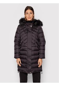 Liu Jo Płaszcz przejściowy WF1065 T4573 Czarny Regular Fit. Kolor: czarny. Materiał: syntetyk