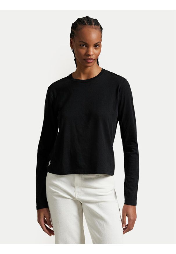 Polo Ralph Lauren Bluzka 211967103002 Czarny Classic Fit. Typ kołnierza: polo. Kolor: czarny