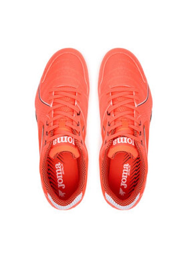 Joma Buty do piłki nożnej Dribling 2507 DRIS2507TF Koralowy. Kolor: pomarańczowy. Materiał: skóra