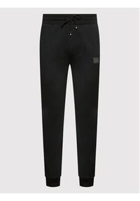 BOSS - Boss Spodnie dresowe Lamont 82 50467130 Czarny Regular Fit. Kolor: czarny. Materiał: bawełna, dresówka
