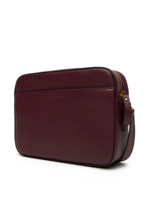 Lauren Ralph Lauren - LAUREN RALPH LAUREN Torebka 431926645012 Bordowy. Kolor: czerwony. Materiał: skórzane