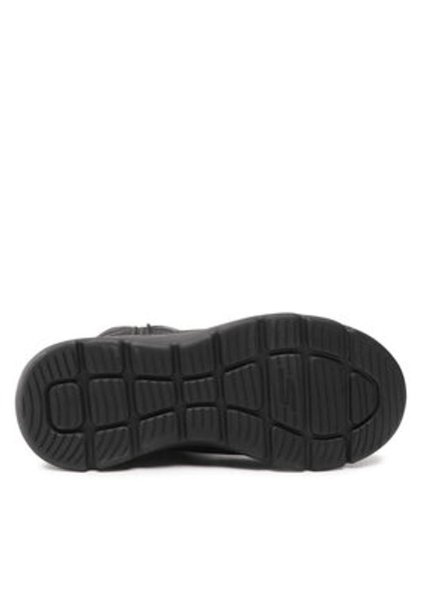 skechers - Skechers Śniegowce Glacial Ultra 144171/BBK Czarny. Kolor: czarny. Materiał: materiał