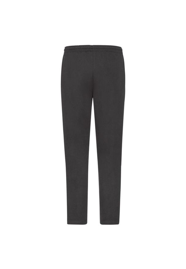 FRUIT OF THE LOOM - Spodnie Do Biegania Unisex Dla Dorosłych Z Otwartym Dołem. Kolor: czarny. Sezon: lato. Sport: turystyka piesza