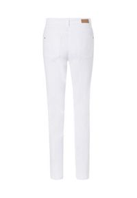 Olsen Spodnie materiałowe Mona 14000620 Biały Slim Fit. Kolor: biały. Materiał: bawełna, syntetyk #4