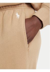 Polo Ralph Lauren Spodnie dresowe 211971694508 Beżowy Regular Fit. Kolor: beżowy. Materiał: bawełna #3