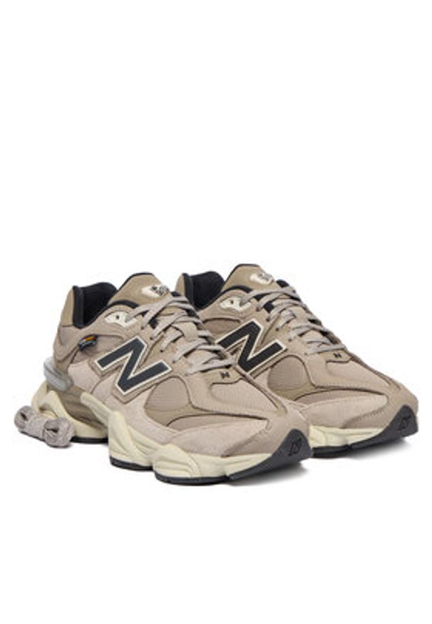 New Balance Sneakersy U9060ORD M Brązowy. Kolor: brązowy. Materiał: zamsz, skóra